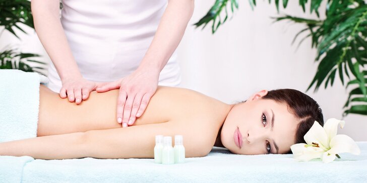 Baňková masáž nebo klasická masáž celého těla