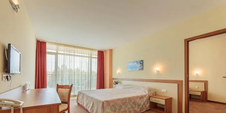 8 dní na bulharském Slunečném pobřeží: all inclusive, bazén a pláž 350 m daleko
