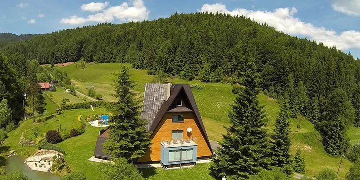 Apartmá na beskydské samotě, rybaření a sleva na wellness