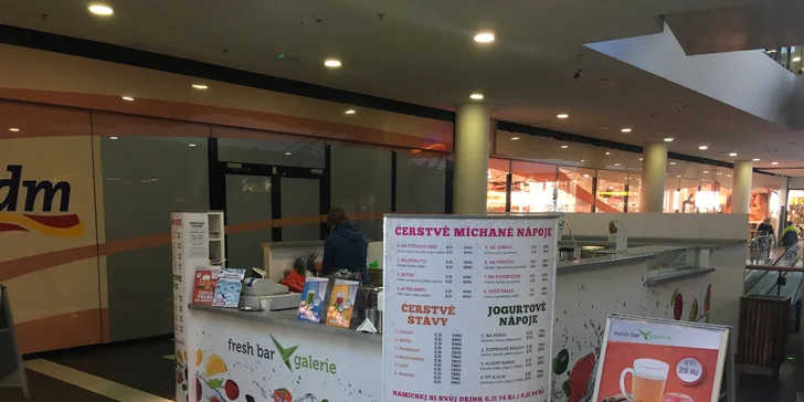Doplňte vitamíny: 2 mléčné nebo klasické koktejly z fresh baru na Slovanech