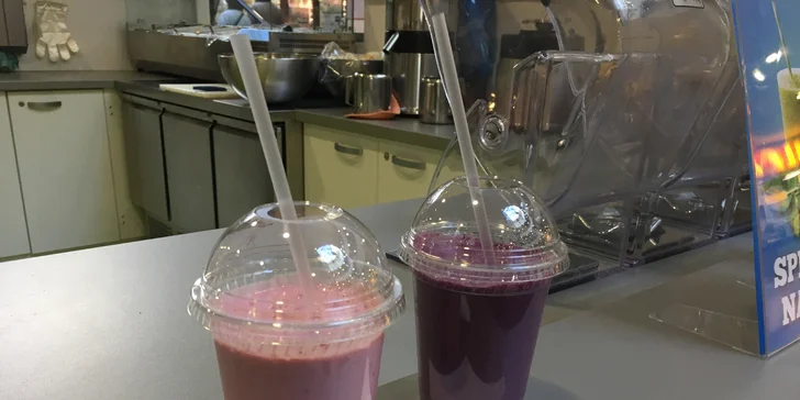 Doplňte vitamíny: 2 mléčné nebo klasické koktejly z fresh baru na Slovanech