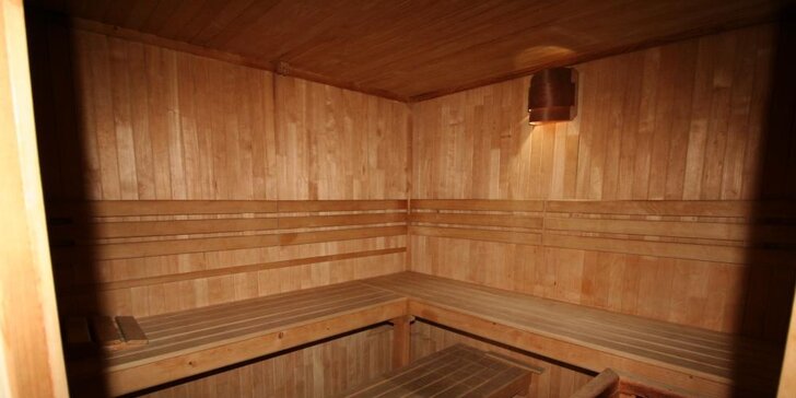Prohřejte svá těla: Super relax v privátní sauně pro 2 v hotelu Anette