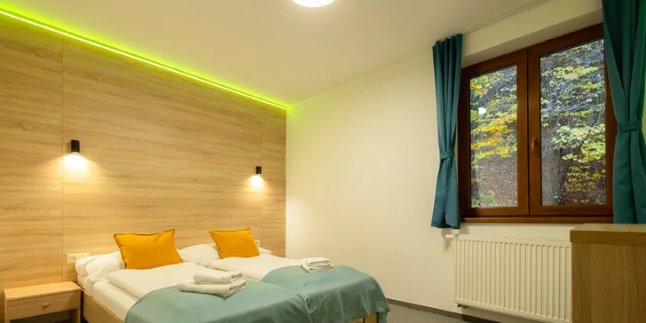 Apartmán je určený až pre štyroch hostí.