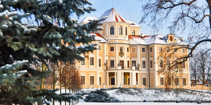 Romantické hýčkání s wellness na zámku Liblice****
