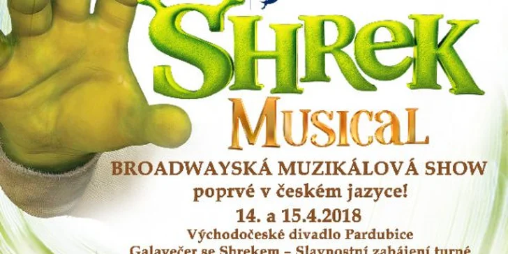 Muzikál Shrek je vhodný pro děti už od 5 let. 