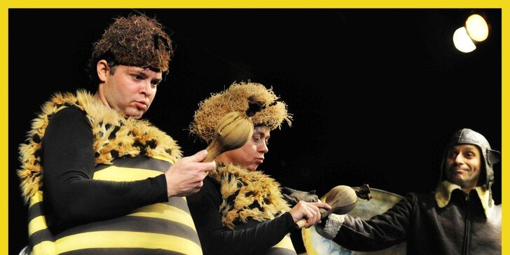 Vstupenka na pohádku Zimní příhody včelích medvídků v Divadle Bez zábradlí
