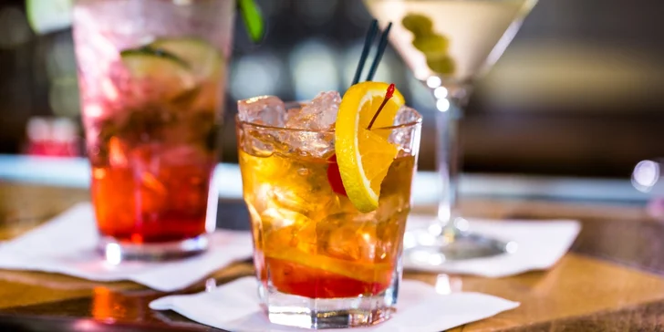 2x míchaný drink dle výběru v Cocktail baru Alcatraz