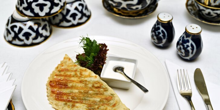 Nahlédněte pod pokličku uzbecké kuchyně: 4chodové degustační menu pro dva