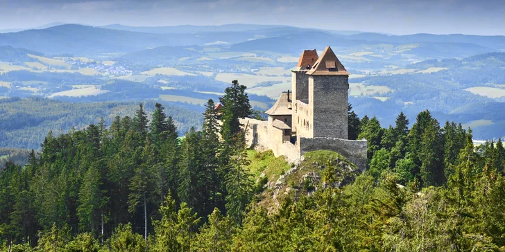 Třídenní relax na Šumavě: Ubytování se snídaní, turistika a památky