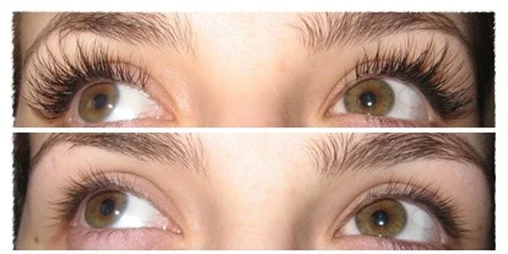 Prodloužení řas metodou řasa na řasu luxusní značkou Diamond lashes