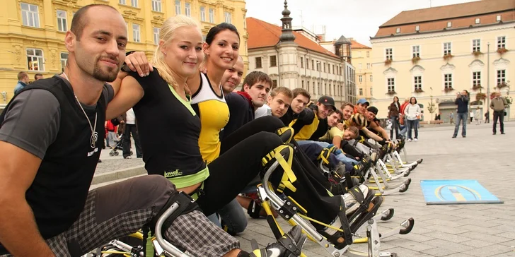 Zapůjčení skákacích bot pro dvě osoby