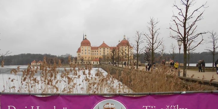 Za Popelkou na zámek Moritzburg a do Drážďan na památky nebo nákupy