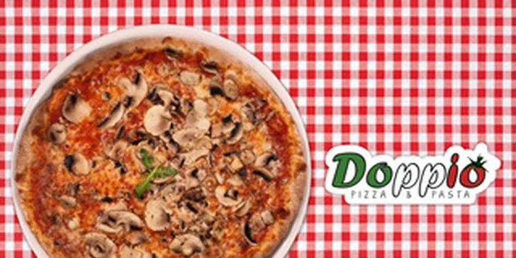 Italská pizza dle vlastního výběru: s rajčatovým i smetanovým základem