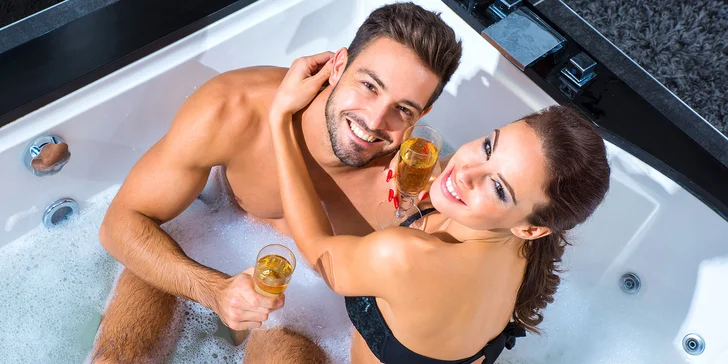 Privátní wellness pro 2: vířivka a infrasauna budou na 2 hodiny jen vaše
