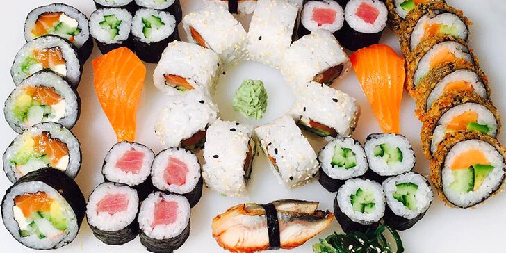 To nejlepší z Asie: Lákavý sushi set až pro 4 labužníky v restauraci Lumio