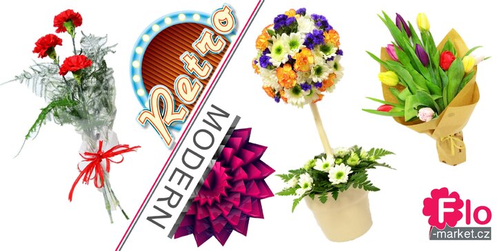 Oslavte 8. březen s grácií - karafiáty pro pamětníky, květinový strom pro rebely