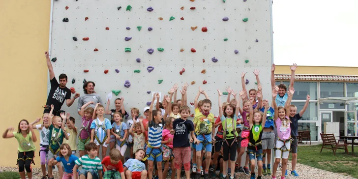 Jarní příměstský tábor na lezecké stěně