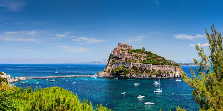 Putování Itálií vč. dopravy a snídaní: Řím, Vesuv, Pompeje + Capri nebo Ischia