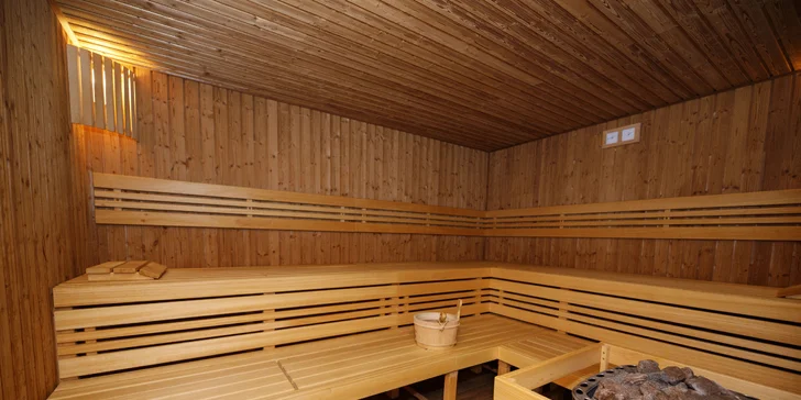 V rámci romantického pobytu máte i vstup do privátního wellness.