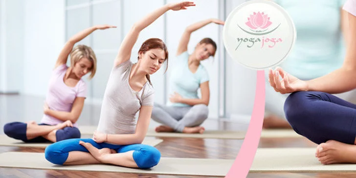 5 lekcí libovolného stylu jógy ve studiu Yogajoga
