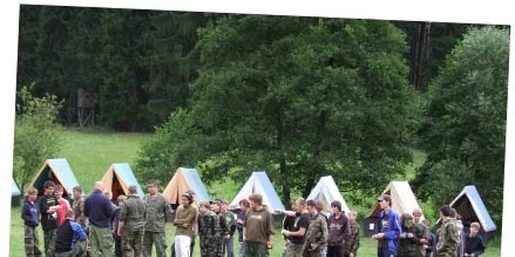 10denní paintballový army letní tábor pro dobrodruhy od 11 let