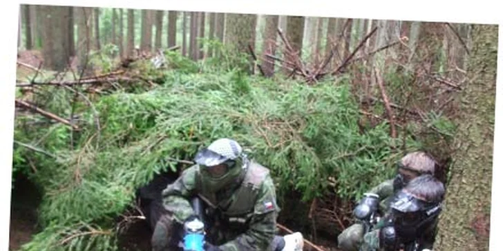 10denní paintballový army letní tábor pro dobrodruhy od 11 let