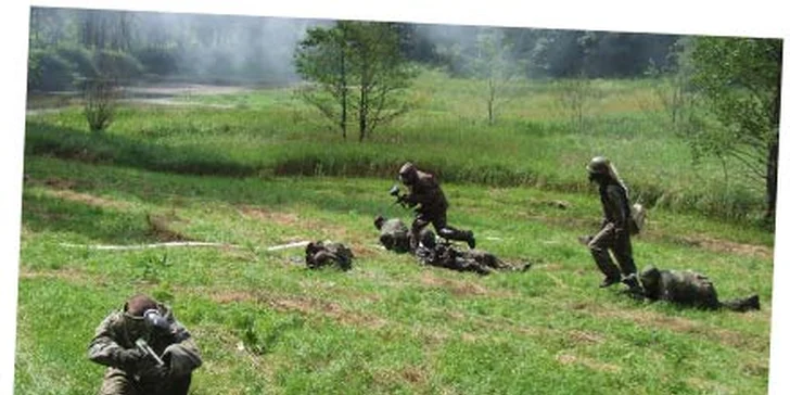 10denní paintballový letní tábor pro mládež 11 - 19 let