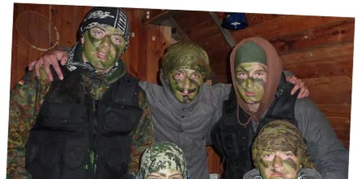 10denní paintballový letní tábor pro mládež 11 - 19 let