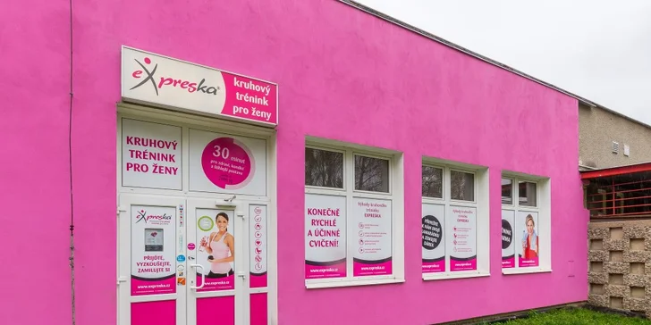 Měsíc neomezeného cvičení v dámském fitku: kruháč a zápisné do všech poboček