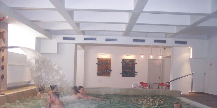 Vodní radovánky v hotelu Centrál: 1 nebo 2 hodiny v bazénu se slanou vodou