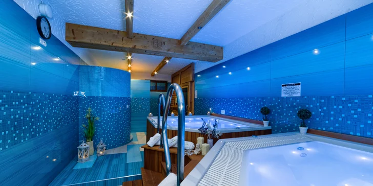 Nabitý relaxační pobyt u Terma Bania: snídaně a večeře, neomezený wellness