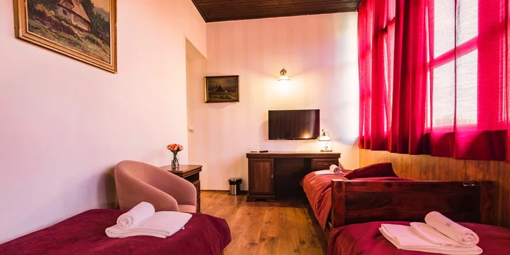 Podzimní romantika v lázeňském městečku Piešťany s polopenzí pro 2 osoby