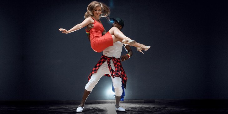 Ghetto Zouk a Kizomba - jedna nebo čtyři individuální taneční lekce pro muže i ženy