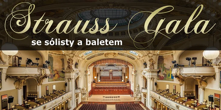 Johann Strauss v Obecním domě: operetní galakoncert se sólisty a baletem