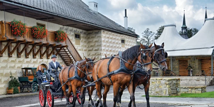 4* pobyt s nádechem historie: Polopenze, wellness i možnost prohlídky tvrze