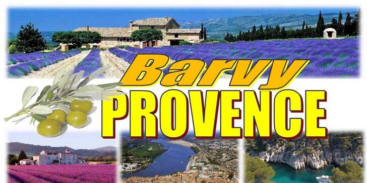 Zájezd za kouzlem Provence a mořem s dopravou a 3× ubytování se snídaní
