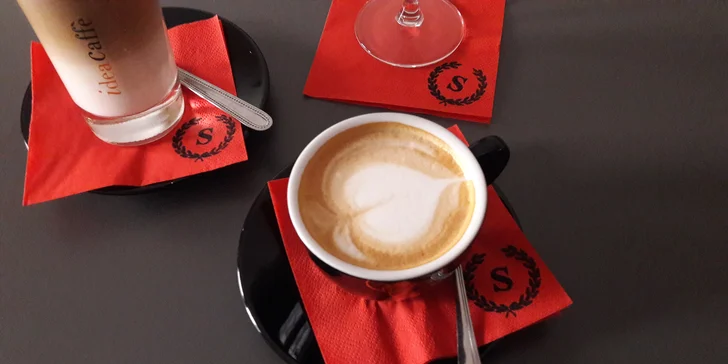 Dvě kávy dle vlastního výběru v Symposion coffee