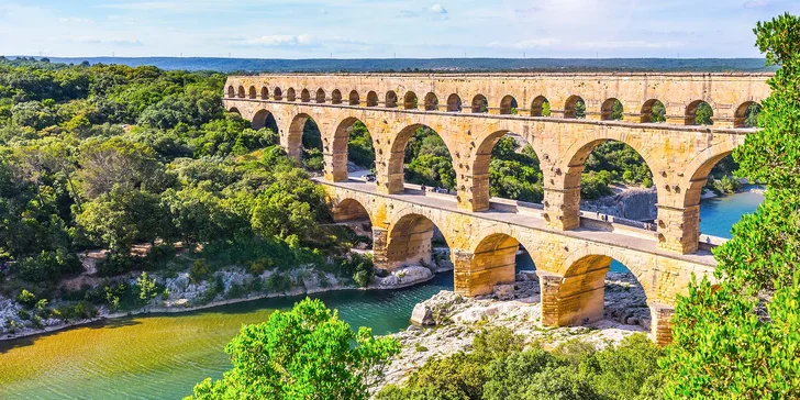 Srpnový zájezd do Provence se 3 noclehy: Cannes, Pont du Gard, Marseille i Arles