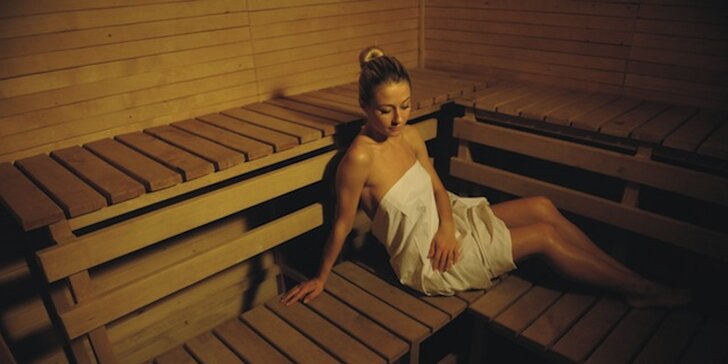 Nejlépe se relaxuje v páru: 2 hodiny v privátní vířivce a parní či finské sauně