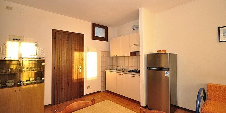 Dovolená v italském Bibione: apartmán pro 4 osoby jen 100 m od písčité pláže