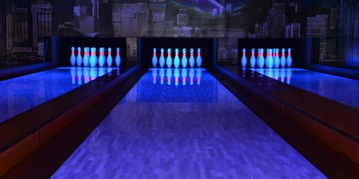 Pronájem bowlingové dráhy až pro 8 hráčů na 1 i 2 hodiny
