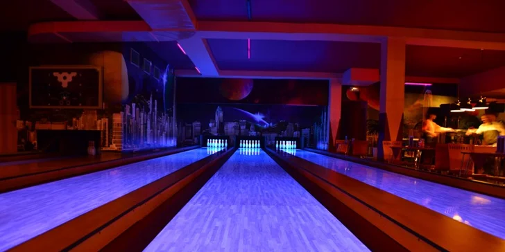 Pronájem bowlingové dráhy až pro 8 hráčů na 1 i 2 hodiny