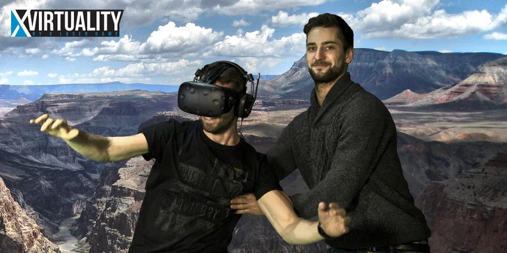 Hodinové hraní her ve virtuální realitě pro dvojice i partu přátel nebo kolegů