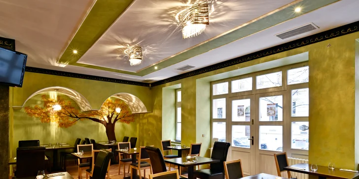 Paleta indických chutí: vegetariánské, kuřecí či královské menu pro dva
