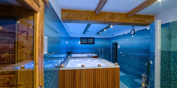 Nabitý relaxační pobyt u Terma Bania: snídaně a večeře, neomezený wellness