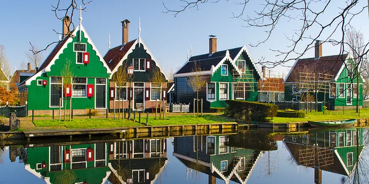 Amsterdam na 1 noc: prohlídka města, sýrový trh i výlet za větrnými mlýny