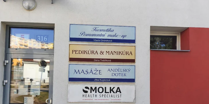 V salonu strávíte 30-60 minut.