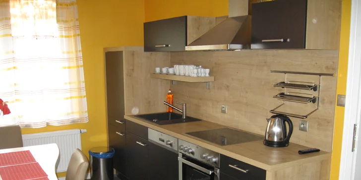 Plně vybavený apartmán kousek od centra Českého Krumlova až pro 4 osoby