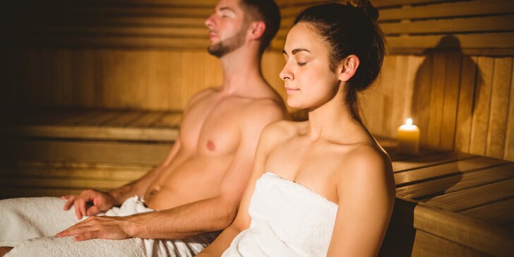 Ve dvou do Saunového světa: vstupy i permanentka do infra nebo finské sauny
