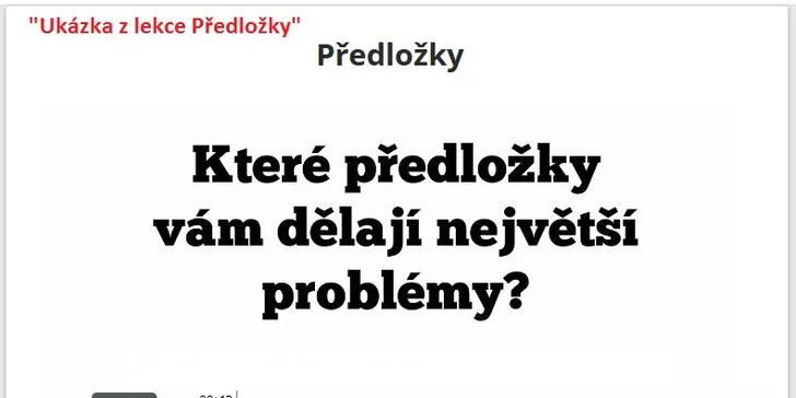Online kurz anglické gramatiky - pro věčné začátečníky a mírně pokročilé